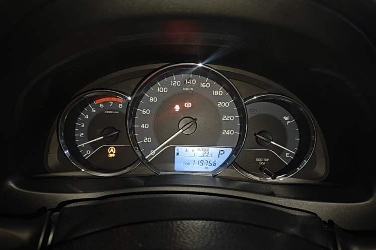 Used Toyota Corolla 2018 1.2T S-CVT GL Smart Enjoyment Version Instrument Cluster