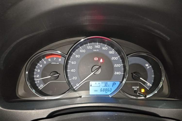 Used Toyota Corolla 2018 1.2T S-CVT GL Smart Enjoyment Version Instrument Cluster
