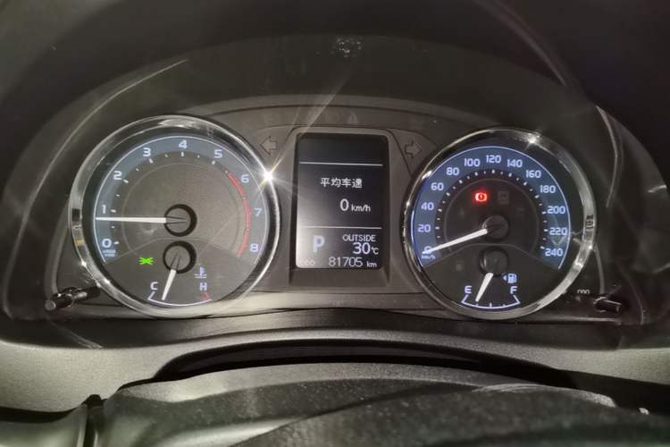 Used Toyota Corolla 2018 1.2T S-CVT GL-i Zhihui Edition Instrument Cluster