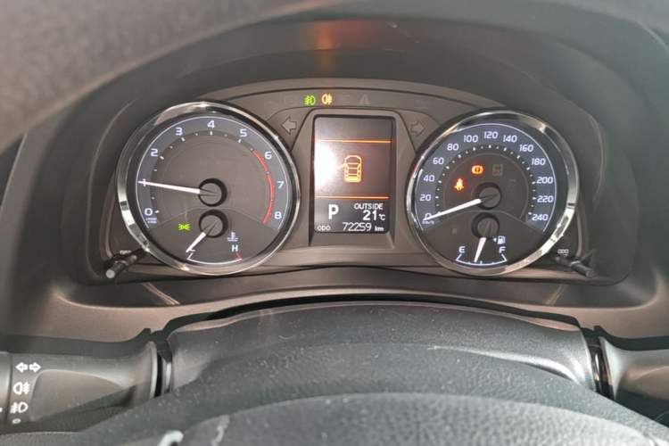 Used Toyota Corolla 2018 1.2T S-CVT GL-i Zhihui Edition Instrument Cluster