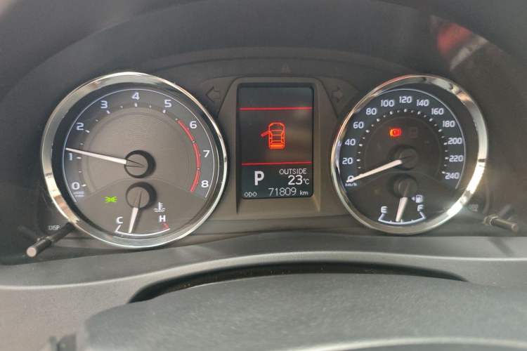Used Toyota Corolla 2018 1.2T S-CVT GL-i Zhihui Edition Instrument Cluster