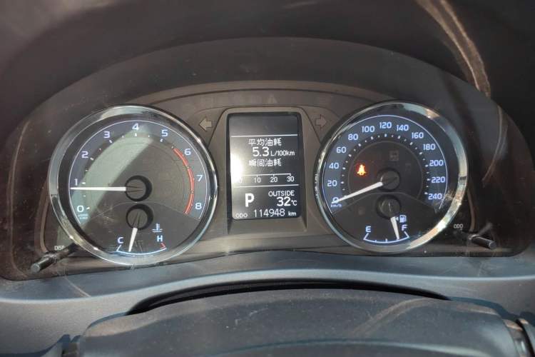 Used Toyota Corolla 2018 1.2T S-CVT GL-i Zhihui Edition Instrument Cluster