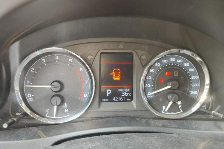 Used Toyota Corolla 2018 1.2T S-CVT GL-i Zhihui Edition Instrument Cluster
