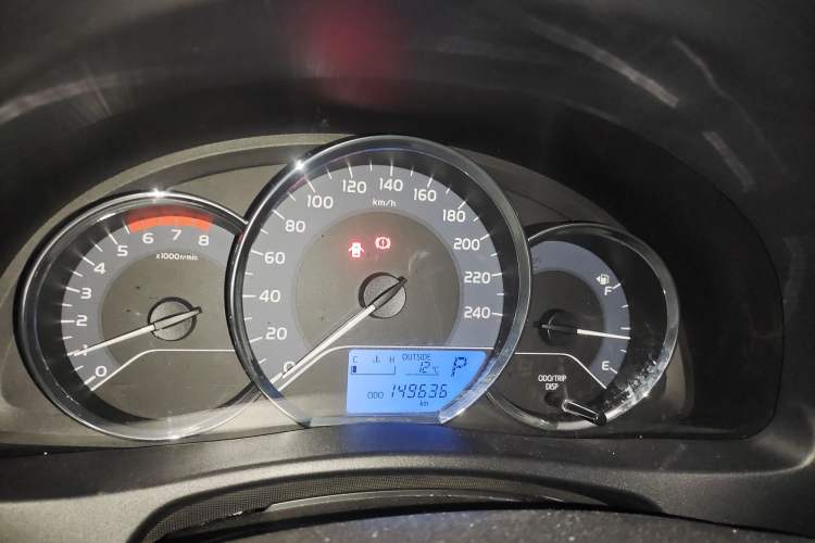 Used Toyota Corolla 2018 1.2T S-CVT GL Smart Enjoyment Version Instrument Cluster
