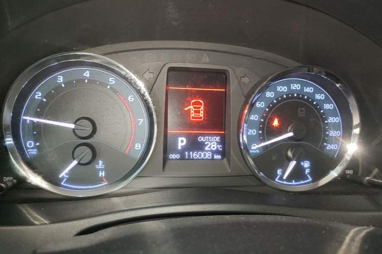 Used Toyota Corolla 2018 1.2T S-CVT GL-i Zhihui Edition Instrument Cluster