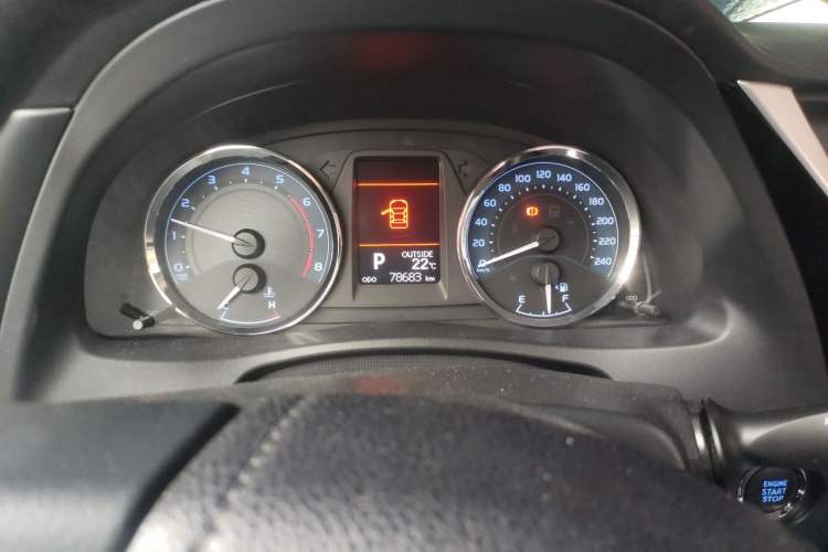 Used Toyota Corolla 2018 1.2T S-CVT GL-i Zhihui Edition Instrument Cluster