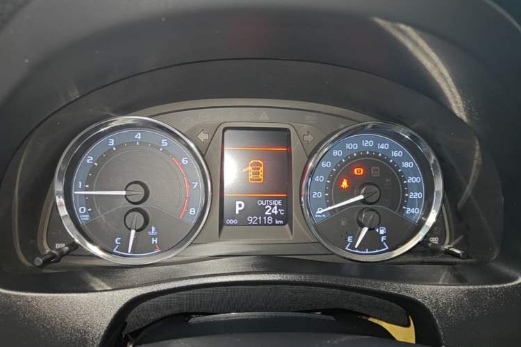 Used Toyota Corolla 2018 1.2T S-CVT GL-i Zhihui Edition Instrument Cluster