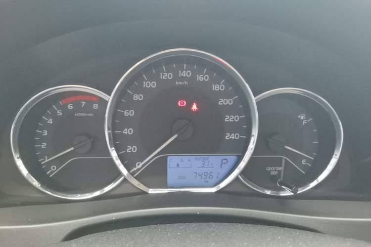 Used Toyota Corolla 2018 1.2T S-CVT GL-i Zhihui Edition Instrument Cluster
