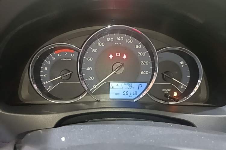 Used Toyota Corolla 2018 1.2T S-CVT GL Smart Enjoyment Version Instrument Cluster
