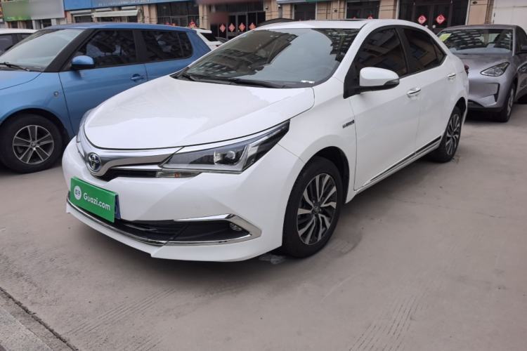 Used Toyota Corolla 2018 Dual-Engine 1.8L E-CVT Smart Edition Guazi used car, China used car export, Used car for sale, Used Toyota cars, Cheapest cars for sale