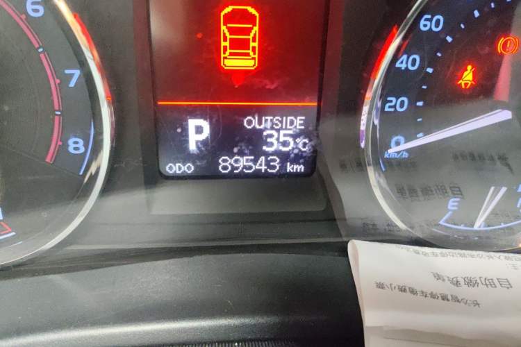 Used Toyota Corolla 2018 1.2T S-CVT GL-i Zhihui Edition Odometer Close Up