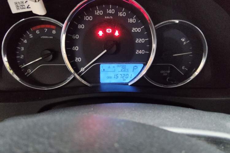 Used Toyota Corolla 2018 1.2T S-CVT GL Smart Enjoyment Version Odometer Close Up