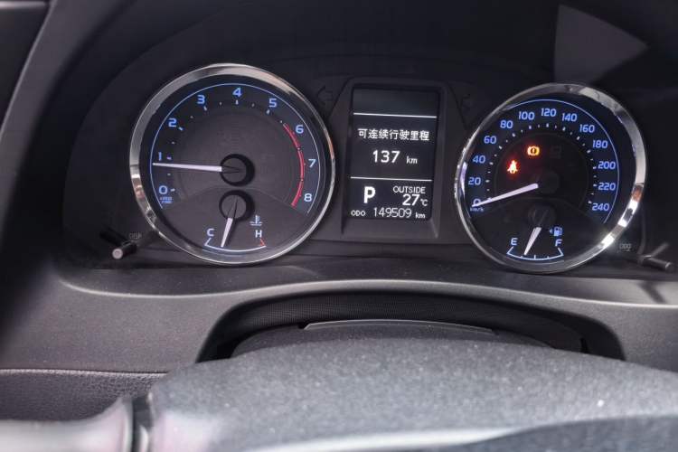 Used Toyota Corolla 2018 1.2T S-CVT GL-i Zhihui Edition Odometer Close Up