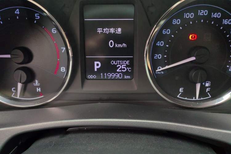 Used Toyota Corolla 2018 1.2T S-CVT GL-i Zhihui Edition Odometer Close Up