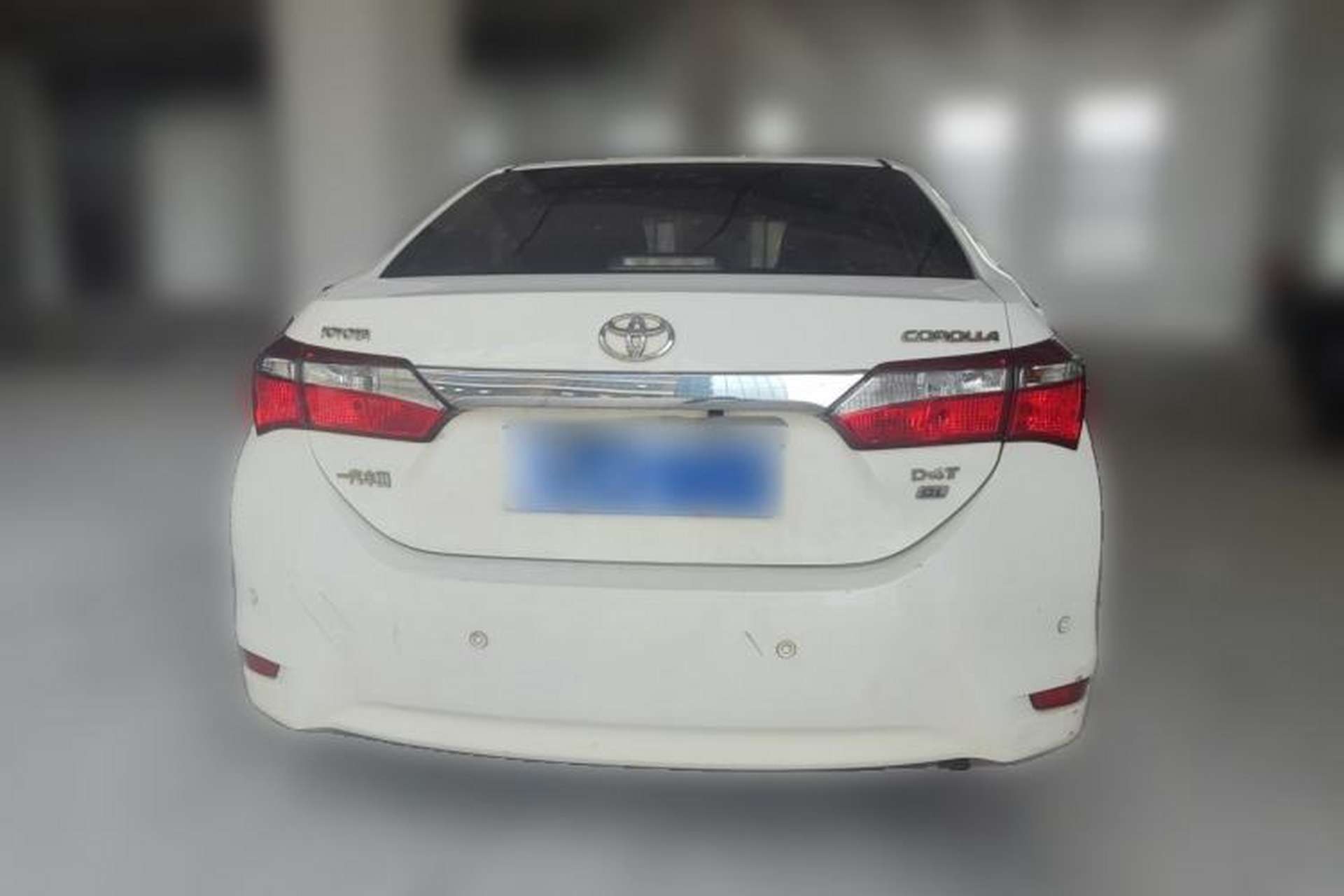 Used Toyota Corolla 2018 1.2T S-CVT GL Smart Enjoyment Version Rear
