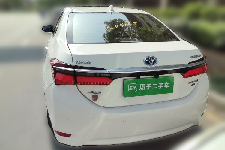 Used Toyota Corolla 2018 Dual-Engine 1.8L E-CVT Smart Edition Rear
