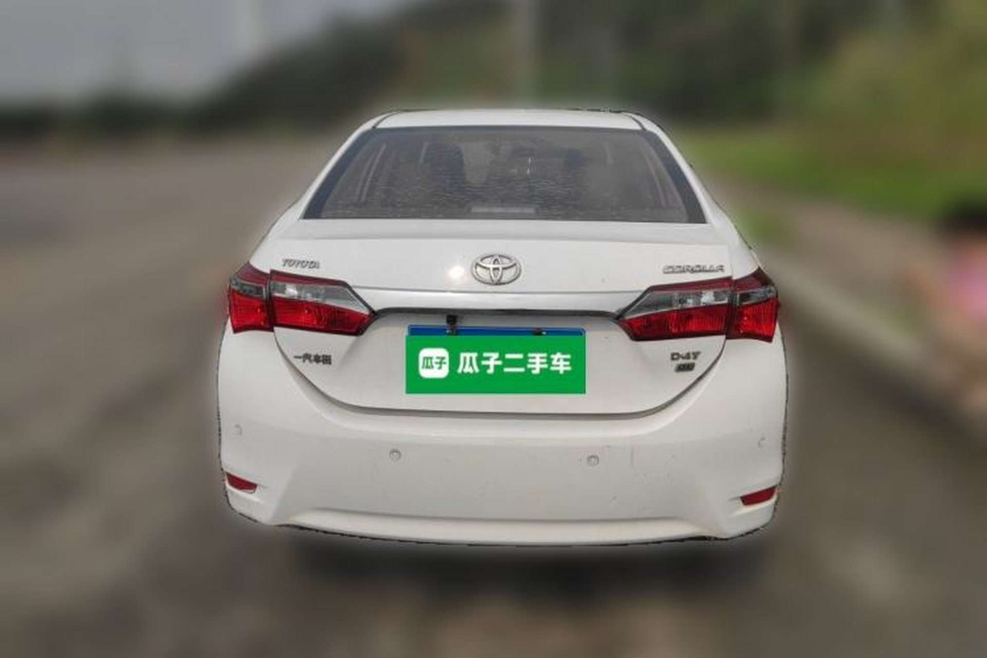 Used Toyota Corolla 2018 1.2T S-CVT GL Smart Enjoyment Version Rear