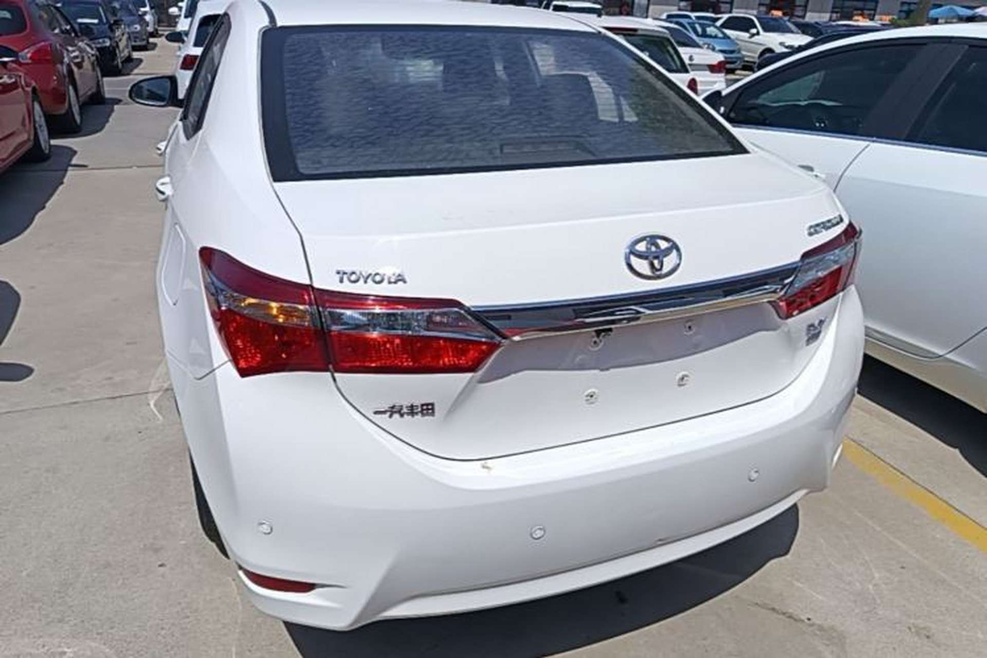 Used Toyota Corolla 2018 1.2T S-CVT GL Smart Enjoyment Version Rear