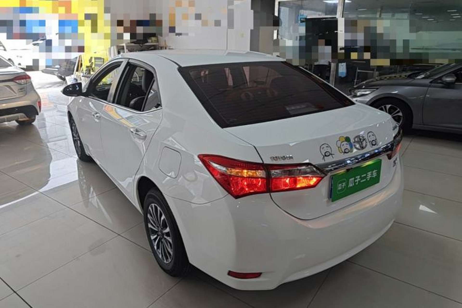 Used Toyota Corolla 2018 1.2T S-CVT GL Smart Enjoyment Version Rear Left 45 Deg