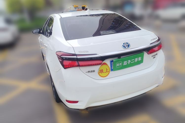 Used Toyota Corolla 2018 Dual-Engine 1.8L E-CVT Smart Edition Rear Left 45 Deg