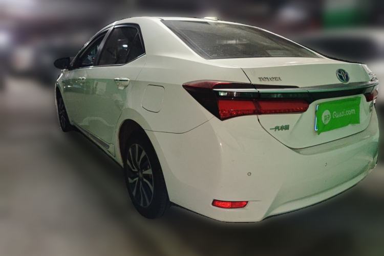 Used Toyota Corolla 2018 Dual-Engine 1.8L E-CVT Smart Edition Rear Left 45 Deg