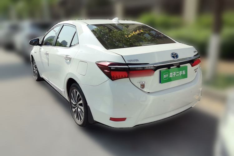 Used Toyota Corolla 2018 Dual-Engine 1.8L E-CVT Smart Edition Rear Left 45 Deg