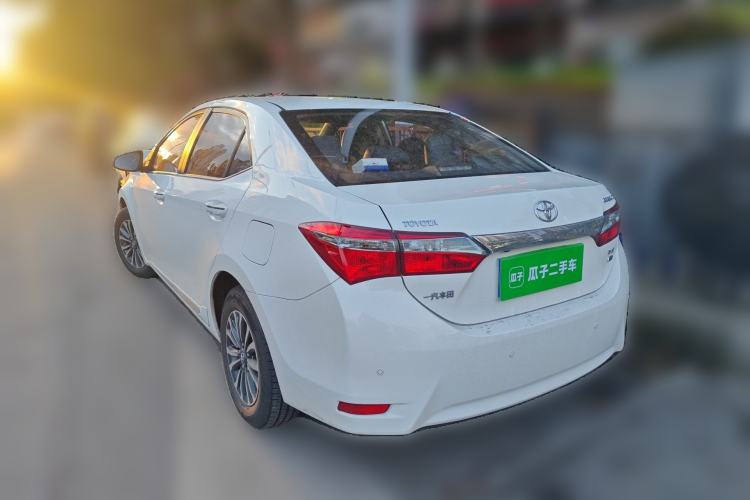 Used Toyota Corolla 2018 1.2T S-CVT GL-i Zhihui Edition Rear Left 45 Deg