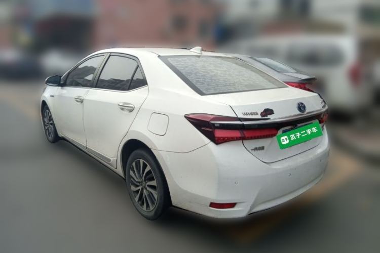Used Toyota Corolla 2018 Dual-Engine 1.8L E-CVT Smart Edition Rear Left 45 Deg
