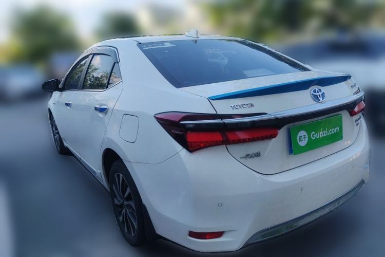 Used Toyota Corolla 2018 Dual-Engine 1.8L E-CVT Smart Edition Rear Left 45 Deg