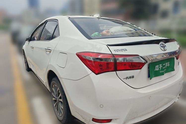 Used Toyota Corolla 2018 1.2T S-CVT GL-i Zhihui Edition Rear Left 45 Deg