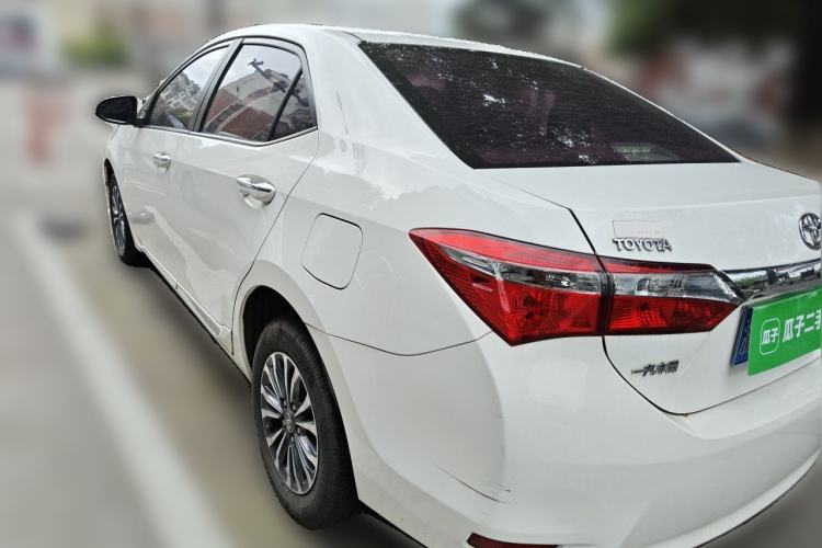 Used Toyota Corolla 2018 1.2T S-CVT GL-i Zhihui Edition Rear Left 45 Deg