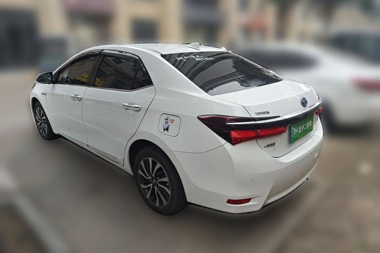 Used Toyota Corolla 2018 Dual-Engine 1.8L E-CVT Smart Edition Rear Left 45 Deg