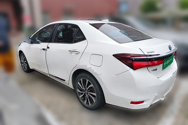 Used Toyota Corolla 2018 Dual-Engine 1.8L E-CVT Smart Edition Rear Left 45 Deg