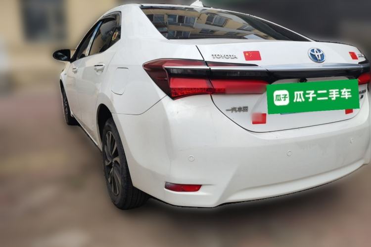 Used Toyota Corolla 2018 Dual-Engine 1.8L E-CVT Smart Edition Rear Left 45 Deg