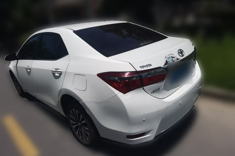 Used Toyota Corolla 2018 1.2T S-CVT GL Smart Enjoyment Version Rear Left 45 Deg