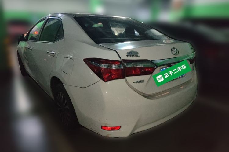 Used Toyota Corolla 2018 1.2T S-CVT GL Smart Enjoyment Version Rear Left 45 Deg