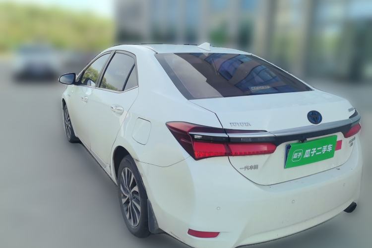 Used Toyota Corolla 2018 Dual-Engine 1.8L E-CVT Smart Edition Rear Left 45 Deg