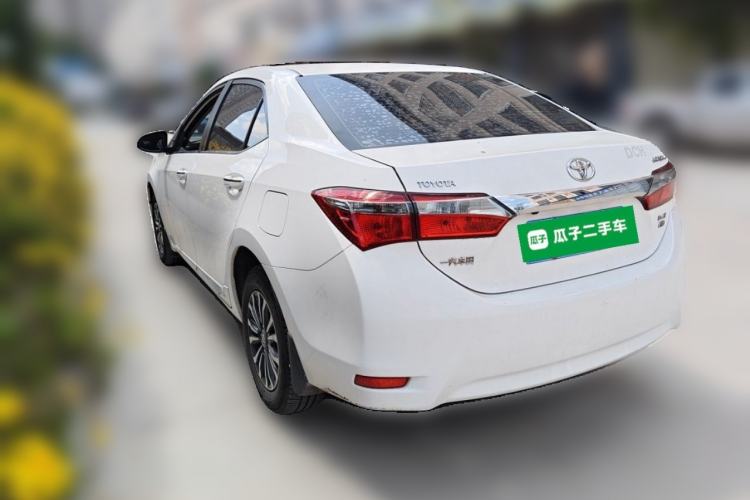 Used Toyota Corolla 2018 1.2T S-CVT GL-i Zhihui Edition Rear Left 45 Deg