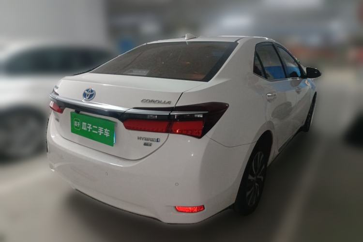 Used Toyota Corolla 2018 Dual-Engine 1.8L E-CVT Smart Edition Rear Right 45 Deg