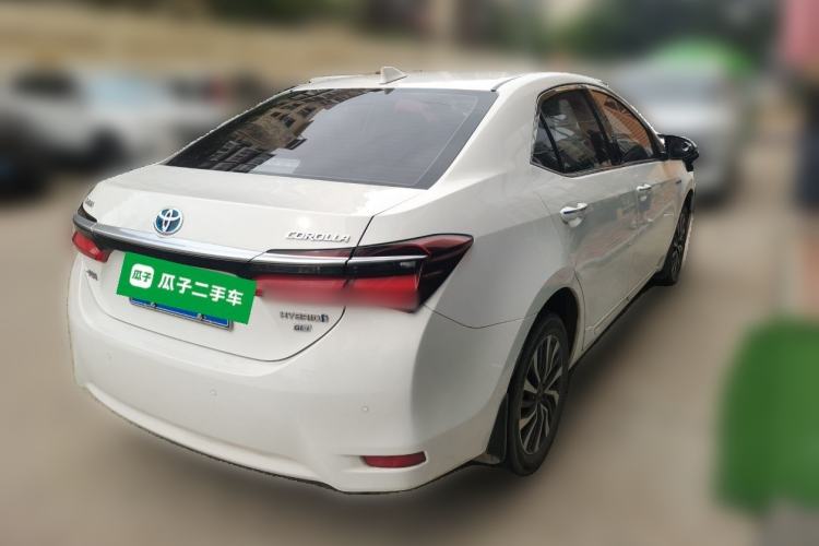Used Toyota Corolla 2018 Dual-Engine 1.8L E-CVT Smart Edition Rear Right 45 Deg