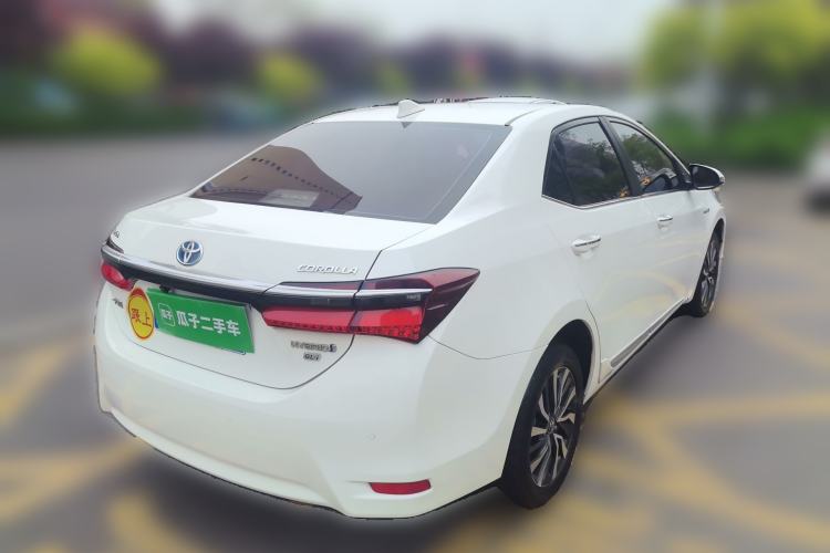 Used Toyota Corolla 2018 Dual-Engine 1.8L E-CVT Smart Edition Rear Right 45 Deg