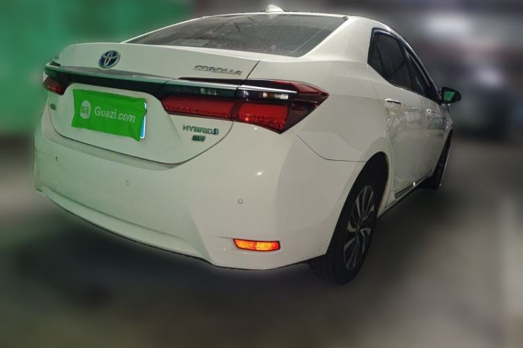Used Toyota Corolla 2018 Dual-Engine 1.8L E-CVT Smart Edition Rear Right 45 Deg