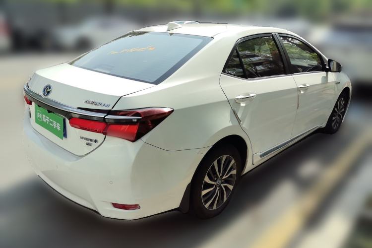 Used Toyota Corolla 2018 Dual-Engine 1.8L E-CVT Smart Edition Rear Right 45 Deg