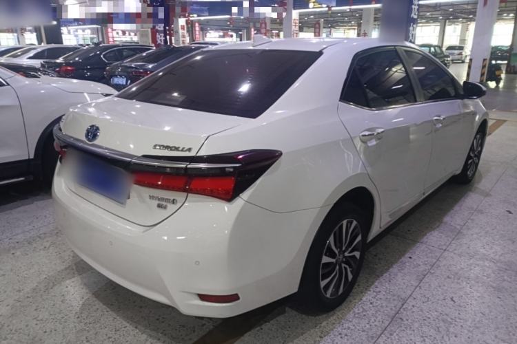 Used Toyota Corolla 2018 Dual-Engine 1.8L E-CVT Smart Edition Rear Right 45 Deg