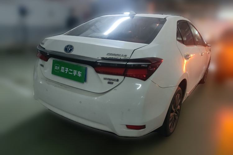 Used Toyota Corolla 2018 Dual-Engine 1.8L E-CVT Smart Edition Rear Right 45 Deg