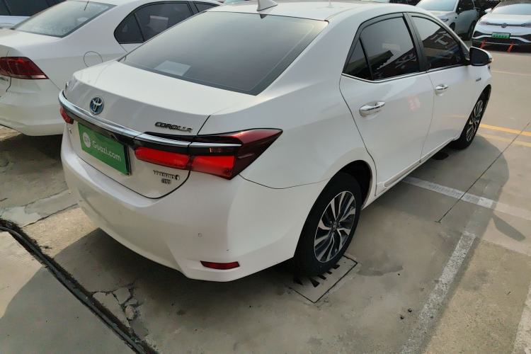 Used Toyota Corolla 2018 Dual-Engine 1.8L E-CVT Smart Edition Rear Right 45 Deg