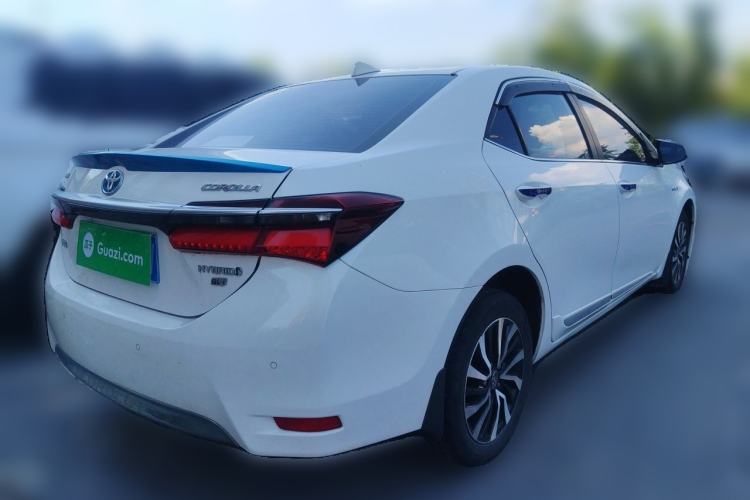 Used Toyota Corolla 2018 Dual-Engine 1.8L E-CVT Smart Edition Rear Right 45 Deg