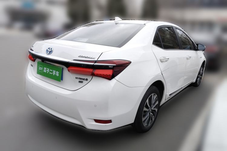 Used Toyota Corolla 2018 Dual-Engine 1.8L E-CVT Smart Edition Rear Right 45 Deg