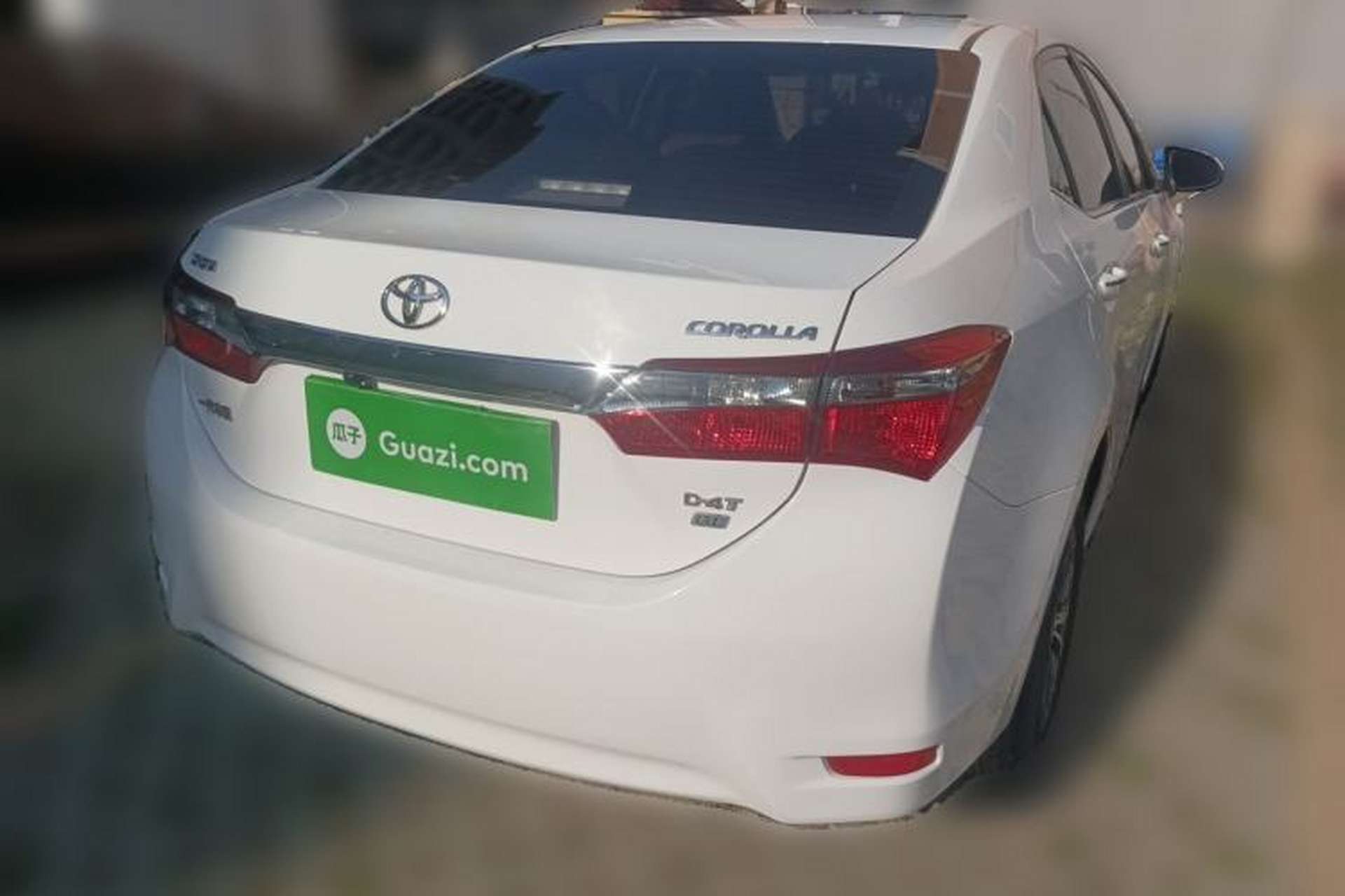 Used Toyota Corolla 2018 1.2T S-CVT GL Smart Enjoyment Version Rear Right 45 Deg