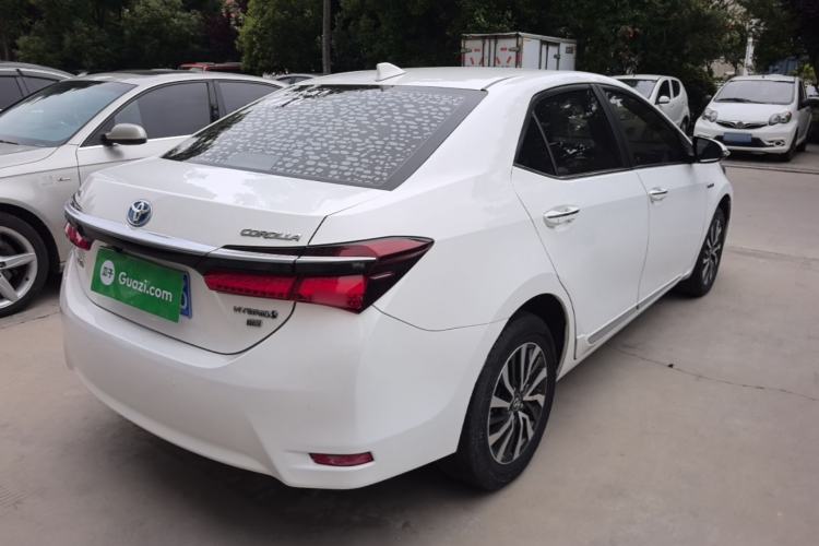 Used Toyota Corolla 2018 Dual-Engine 1.8L E-CVT Smart Edition Rear Right 45 Deg